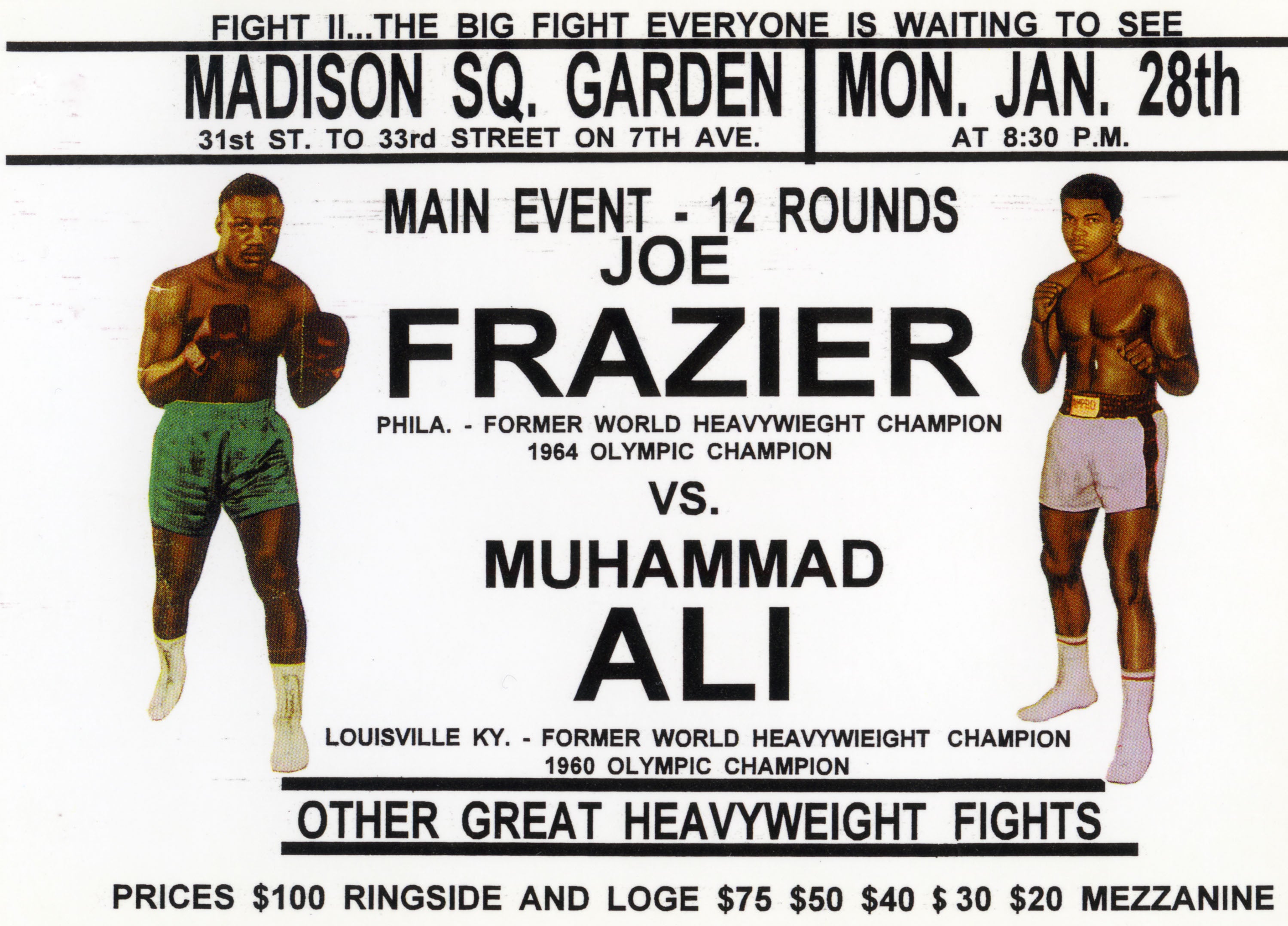 Three Biggest Boxing Rivalries of All Time